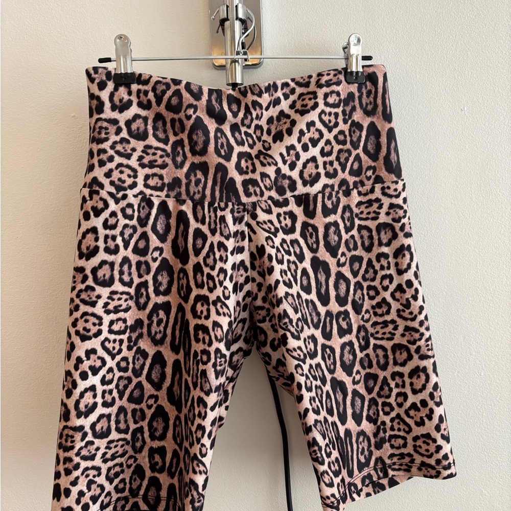 Leopard Print Women's Shorts
